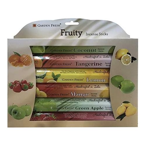  인센스스틱 TRUMIRI Fruity Incense Sticks Variety Pack And Incense Stick Holder Bundle With 6 Fruit Inspired Fragarances