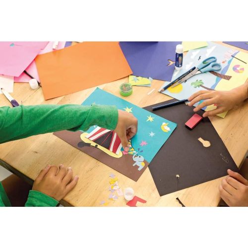  [아마존베스트]Tru-Ray Construction Paper P103031, 9 x 12, Standard Assorted Colors, 50 Sheets