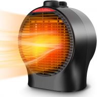 [아마존핫딜][아마존 핫딜] TRUSTECH Space Heater - 1500W Space Heaters for Indoor Use, Electric Heater with Thermostat, 3 Heat Modes, Fast Heating Electric Space Heater for office, Bedroom, Overheat & Tip-Over Protec