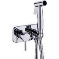 TRUSTMI trustmi Messing verdeckter Hot und kalten Bidet Spritze Wasserhahn Kit, chrom