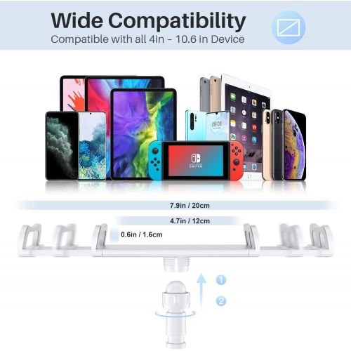  [아마존베스트]Tryone Gooseneck iPad Holder Stand for Tablet/Phone/Switch/Samsung Galaxy Tabs/Amazon Kindle Fire HD etc 30 Inch Total Length