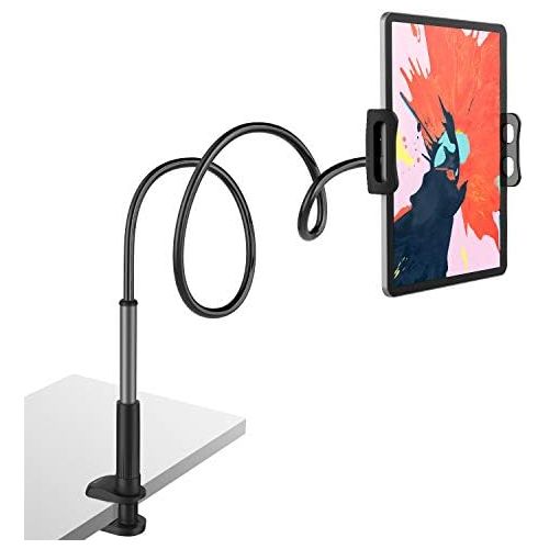  [아마존베스트]Tryone Gooseneck Tablet Holder, Tablet Holder, Flexible Arm Lazy Bed Tablet Holder for iPad / Mobile Phone / Switch / Samsung Galaxy Tabs / Kindle Fire HD etc., 95 cm Total Length