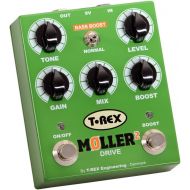 T-Rex Engineering MOLLER-2 Classic Overdrive Guitar Effects Pedal with Clean Boost; Allows for the Perfect Balance Between Overdrive and a Clean Signal (10034)