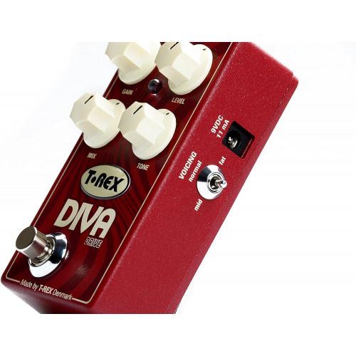  T-Rex Engineering DIVA-DRIVE Overdrive Guitar Effects Pedal with 3-Way Bass Boost (10089)