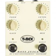 T-Rex Engineering},description:The T-REX Bass Juice pedal offers distortion specially designed for bass guitar. In normal mode (boost function off) it delivers awesome sustain with