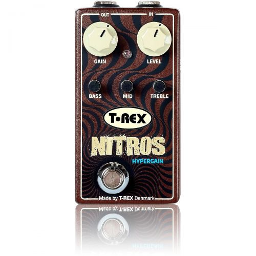  T-Rex Engineering},description:The Nitros certainly does capture a very punchy and scooped high gain distortion, but being the most tweakable dirt pedal T-Rex makes, it will also d