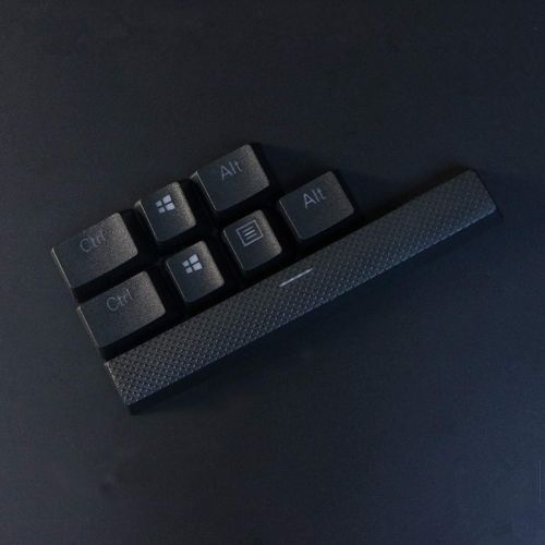  TS Keycap 8 Keys PBT Backlit Translucent Keycap Doubleshot OEM Profile for Corsair Strtafe K70 RGB K65 k68 K95 Platinum G710 Gaming Mechanical Keyboards (Black)