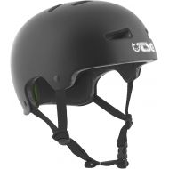 TSG Evolution Bike & Skate Helmet w/Snug Fit in Satin Black for Cycling, BMX, Skateboarding, Rollerblading, Roller Derby, E-Boarding, E-Skating, Longboarding, Park Skating, Urban E