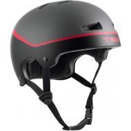 TSG Evolution Skate & Bike Helmet w/Snug Fit - Graphic Design - Black/Red Skateboarding, Cycling, MTB, Roller Derby, E-Boarding, E-Skating, Longboarding, Park Skating, Urban, Rolle