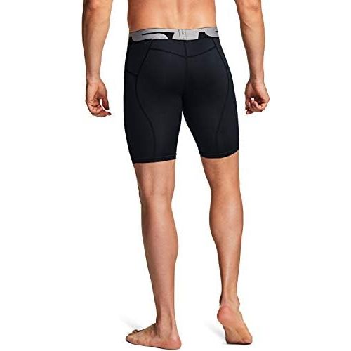  TSLA 1 or 3 Pack Mens Athletic Compression Shorts, Sports Performance Active Cool Dry Running Tights