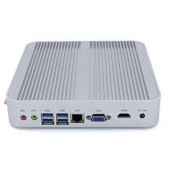 TSOON Fanless Desktop Mini PC Core i5 4200u Computer Windows 10 Linux with 300M WiFi (4G RAM 64G SSD)