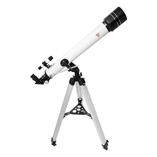  [아마존베스트]TS-Optics Refractor Telescope 70/700 AZ Mount with much better tripod and many accessories + Moonfilter, ideal for beginners, Starscope707