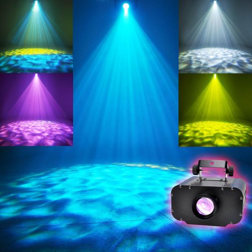  TSSS 30W Ocean Wave Effect Pool Lighting LED Projector Water Flowing Stage Lights for Romantic Wedding Live Concert