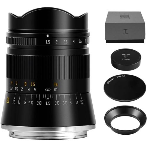  TTArtisan 21mm F1.5 Full-Frame Wide-Angle Lens, Compatible with Nikon Z-Mount Cameras Z5 Z6 Z7 Z6 II