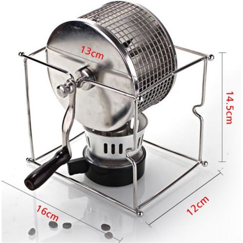  TTLIFE Coffee Roaster 304 Hand Edelstahl Hand Kaffeeroester Mit Brenner 300G Kaffeebohne Kapazitat