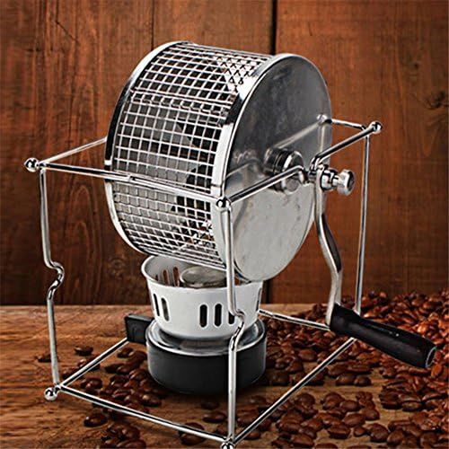  TTLIFE Coffee Roaster 304 Hand Edelstahl Hand Kaffeeroester Mit Brenner 300G Kaffeebohne Kapazitat