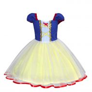 TTMOW Girls Princess Snow White Costume Fancy Dress up Halloween Party