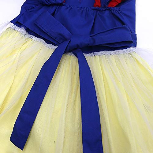  TTMOW Girls Princess Snow White Costume Fancy Dress up Halloween Party