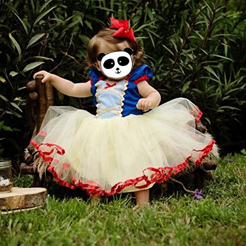  TTMOW Girls Princess Snow White Costume Fancy Dress up Halloween Party