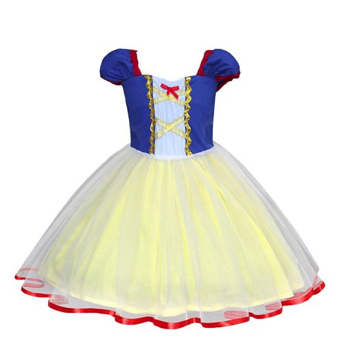  TTMOW Girls Princess Snow White Costume Fancy Dress up Halloween Party