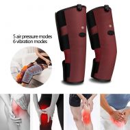 TTSTR Air Compression Leg Heated Massager for Foot Calf Knee Arm Wrap Far Infrared Heating Moxibustion...