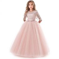 [아마존 핫딜]  [아마존핫딜]TTYAOVO Girls Pageant Princess Flower Dress Kids Prom Puffy Ball Gowns