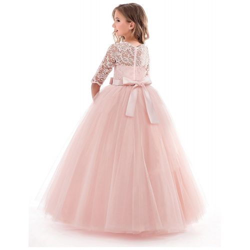  [아마존 핫딜]  [아마존핫딜]TTYAOVO Girls Pageant Princess Flower Dress Kids Prom Puffy Ball Gowns