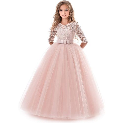  [아마존 핫딜]  [아마존핫딜]TTYAOVO Girls Pageant Princess Flower Dress Kids Prom Puffy Ball Gowns