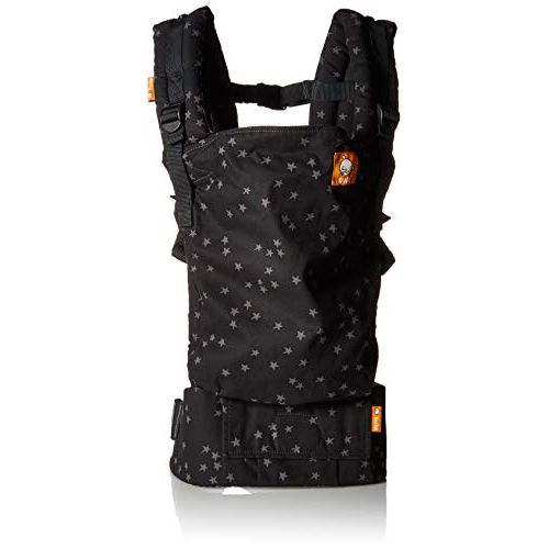  [아마존베스트]Baby Tula Discover Free-to-Grow Baby Carrier, Adjustable Newborn to Toddler Carrier, Ergonomic and Multiple Positions for 7 - 45 pounds, Black with Gray Stars