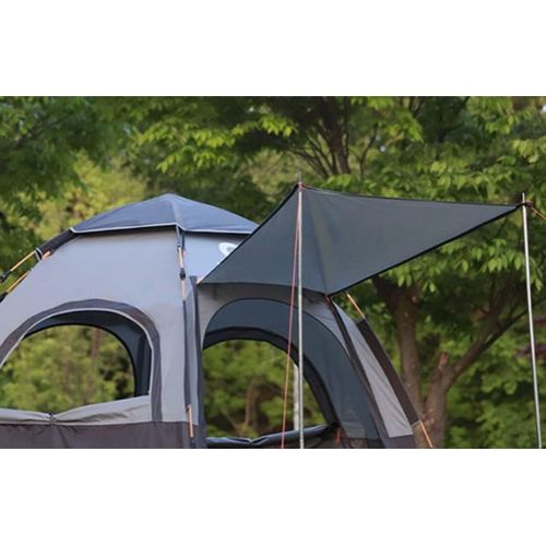  TULGIGS ROTI Camp Instant Pop Up One Touch Hexagon Tent, Family Type for 4~5 People