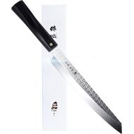 [아마존 핫딜] [아마존핫딜]TUO Sashimi Sushi Yanagiba Knife - Japanese Kitchen Knife 8.25 with AUS-8 Stainless Super Steel - Full Tang Slicing Fish Knife Single-bevel (Tanto) Including Gift Box - Vesper Seri