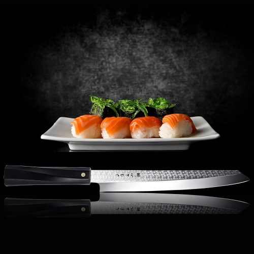  [아마존 핫딜] [아마존핫딜]TUO Sashimi Sushi Yanagiba Knife - Japanese Kitchen Knife 8.25 with AUS-8 Stainless Super Steel - Full Tang Slicing Fish Knife Single-bevel (Tanto) Including Gift Box - Vesper Seri