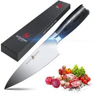 TUO 6 inch Chef Knife, Kitchen Knife Gyuto Chef Knife, German High Carbon Stainless Steel, Comfortable Pakkawood Handle, Full Tang with Gift Box, Goshawk Series