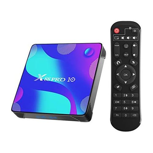  [아마존베스트]-Service-Informationen Android 10.0 TV Box, TUREWELL 4GB RAM 32GB ROM RK3318 Quad-Core 64bit Cortex-A53 Support 2.4/5.0GHz Dual Band WiFi BT4.0 3D 4K 1080P H.265 10/100M Ethernet HDMI2.0 Smart TV Box