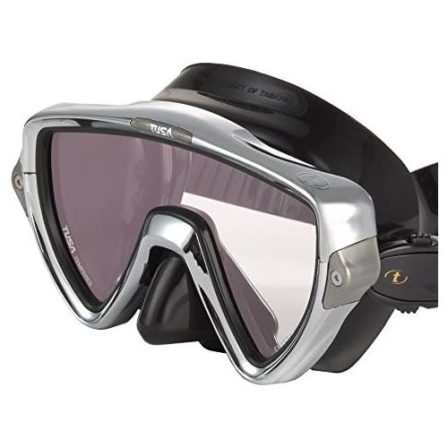  TUSA Tusa Visio Pro - Chirurgen Silikon Einglas Tauch-maske mit UV Filter profi erwachsene