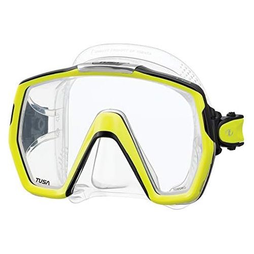  TUSA Taucherbrille Tusa Freedom HD - einglas tauchmaske schnorchelmaske erwachsene profi (M-1001)