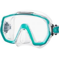 Tusa Freedom Elite - silikon erwachsene tauchmaske schnorchelmaske profi (m-1003) - Ocean Green (Gruen)