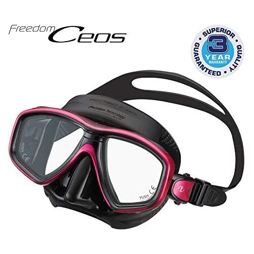  TUSA Tusa tauch-maske Freedom Ceos schnorchel, taucherbrille, optische glaser kompatibel, erwachsene