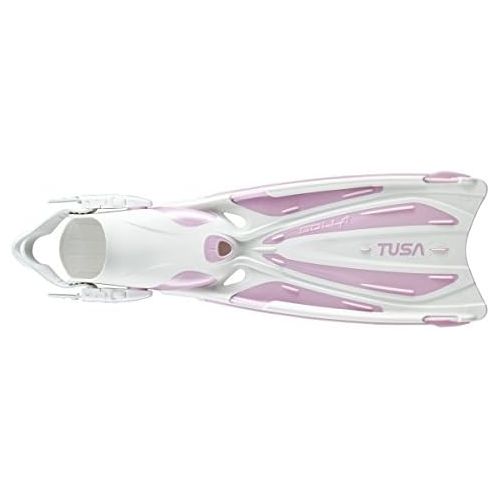  TUSA Schwimmflossen Scholle Rosa, Weiss/Pink