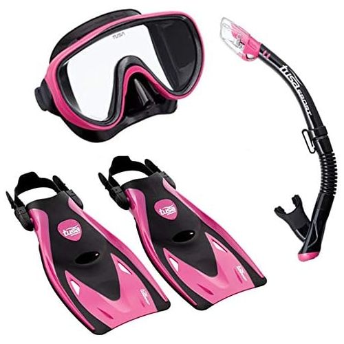  TUSA Sport Tusa damen tauch-set Serene Maske ventil-schnorchel kurzen flossen