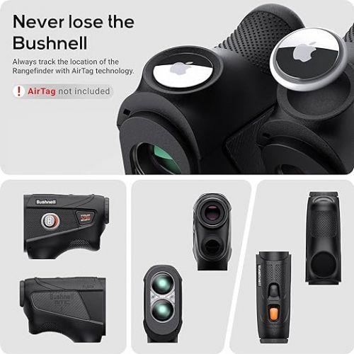  TUSITA Silicone Case Compatible with Bushnell Tour V6 Golf Rangefinders - Black