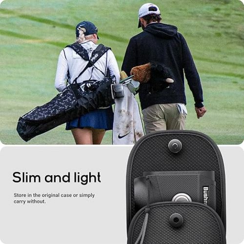  TUSITA Silicone Case Compatible with Bushnell Tour V6 Golf Rangefinders - Black