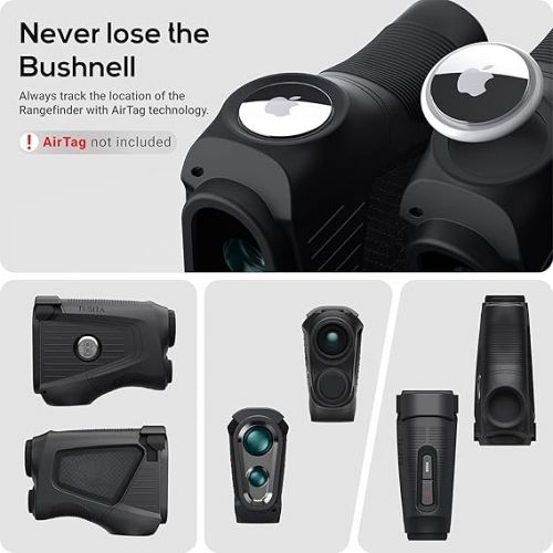  TUSITA Silicone Case Compatible with Bushnell PRO X3 X3+ Golf Laser Rangefinder - Black