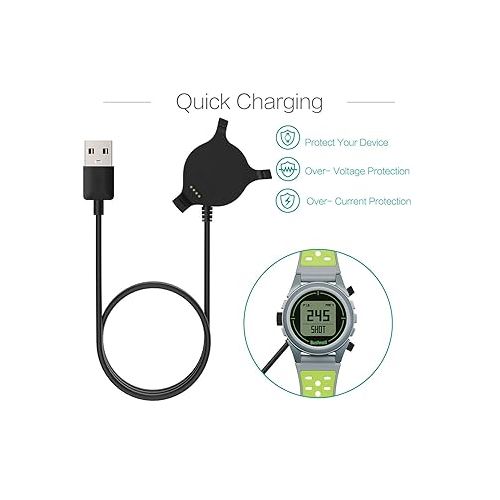  TUSITA Charger Compatible with Bushnell Neo Ion 1 2,Excel - 1M