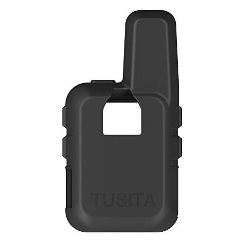  [아마존베스트]TUSITA Case for Garmin inReach Mini - Silicone Protective Cover - Handheld Satellite Communicator Accessories (Black)