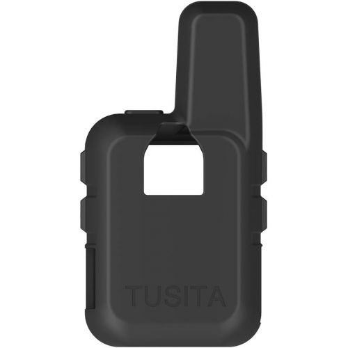  [아마존베스트]TUSITA Case for Garmin inReach Mini - Silicone Protective Cover - Handheld Satellite Communicator Accessories (Black)