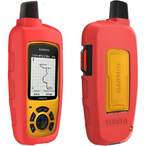  [아마존베스트]TUSITA Case for Garmin inReach SE+,inReach Explorer Plus - Silicone Protective Cover - Satellite Tracker Accessories