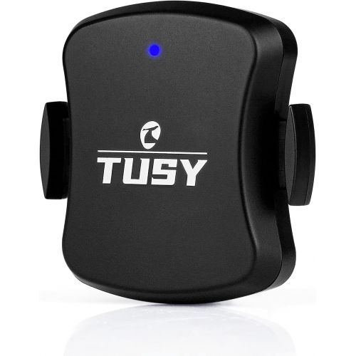  [아마존베스트]TUSY 2-in-1 Cycling Speed Sensor Cadence Sensor for Spin Bike, Bluetooth/ANT+ Magnetless Waterproof RPM Sensor for Exercise Bike