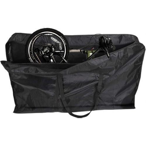  [아마존베스트]TUYU 26 inch Bike Travel Bag Heavy Duty 1680D Oxford Cloth Folding Bicycle Carry Bag Pouch Transport Cover Carrying Case for Transport,Air Travel,Shipping BD0003