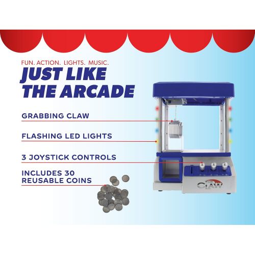  [아마존핫딜][아마존 핫딜] TV Trends Mini Claw Machine for Kids  The Claw Toy Grabber Machine is Ideal for Children and Parties, Fill with Small Toys and Candy  Claw Machines Feature LED Lights, Loud Sound